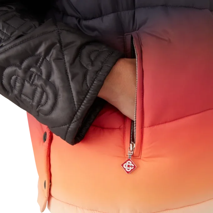 Gradient Nylon Puffer Gilet