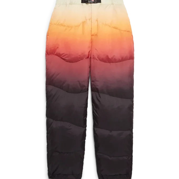 Gradient nylonpolstrede bukser