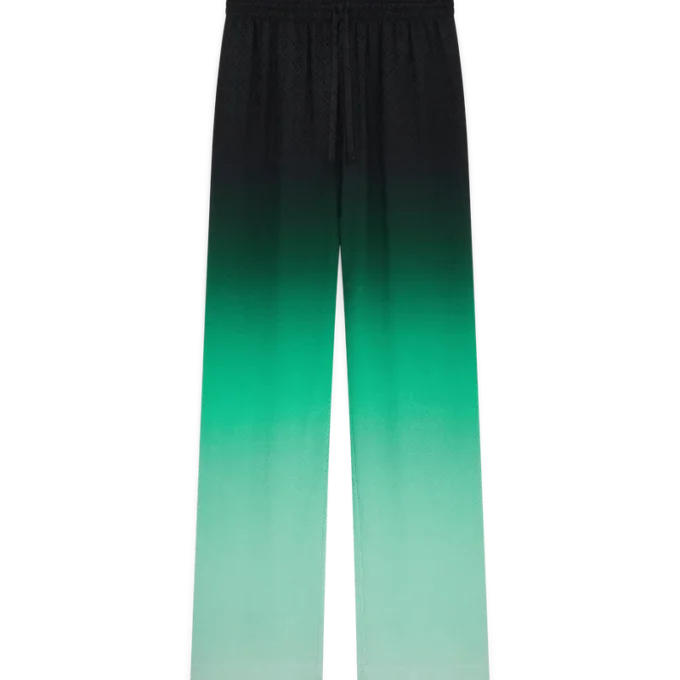 Gradient Ping Pong Jacquard-silkbukser