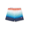 Gradient Shirred Shorts