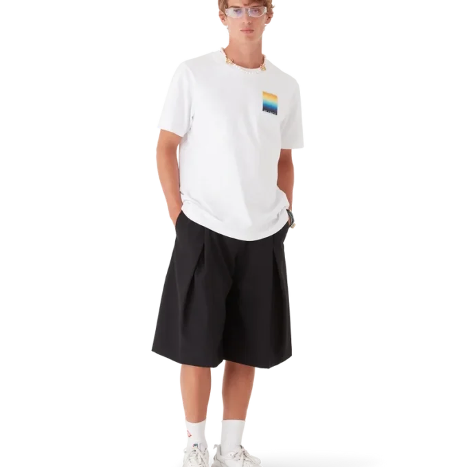 Gradient Square T-skjorte med korte ermer Gradient Square T-skjorte med korte ermer