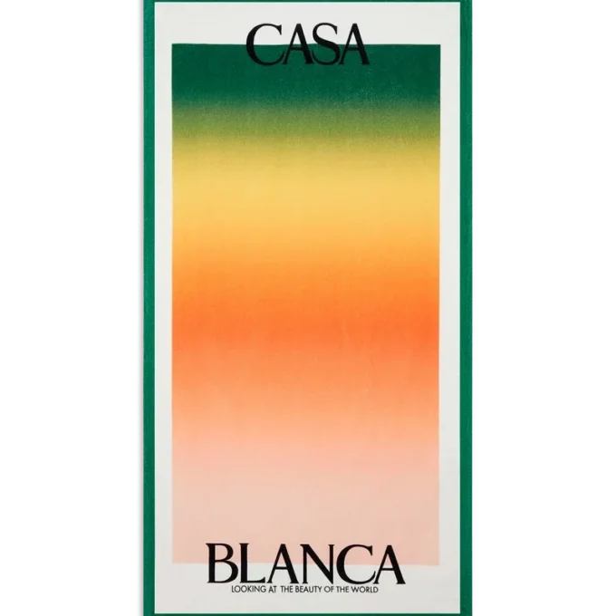 Gradient strandhåndkle