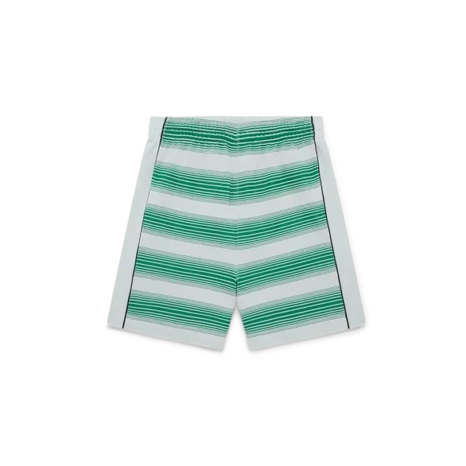 Gradient Stripe Sweatshorts