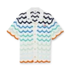 Gradient Wave-heklet skjorte