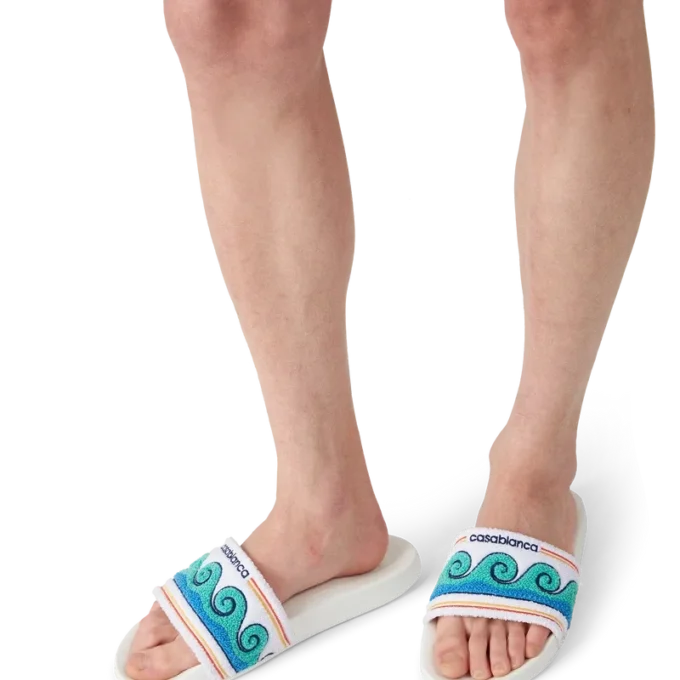 Greco Wave Terry-sandaler for menn