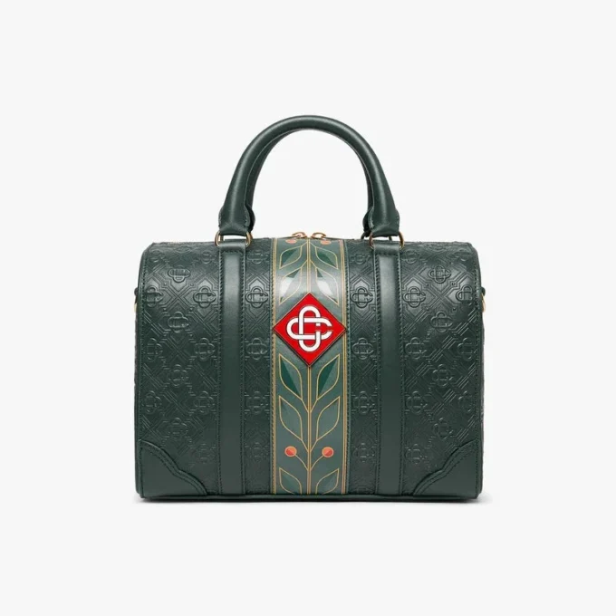 Grønn Mini Monogram Weekender-veske