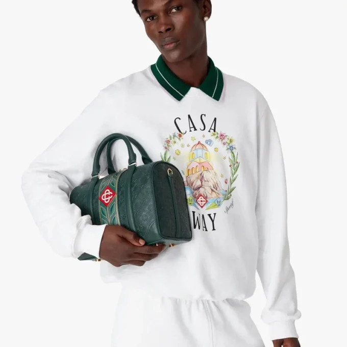 Grønn Mini Monogram Weekender-veske