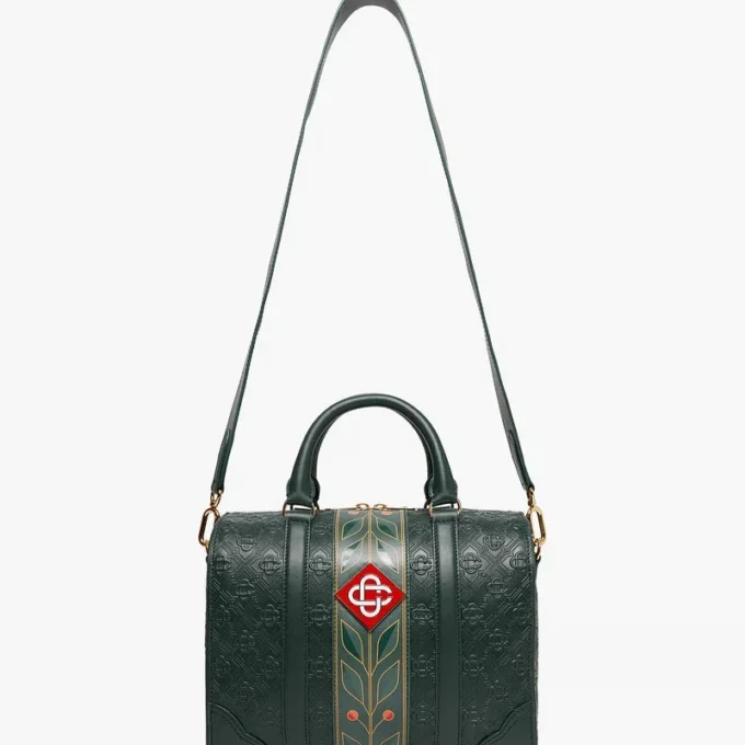 Grønn Mini Monogram Weekender-veske
