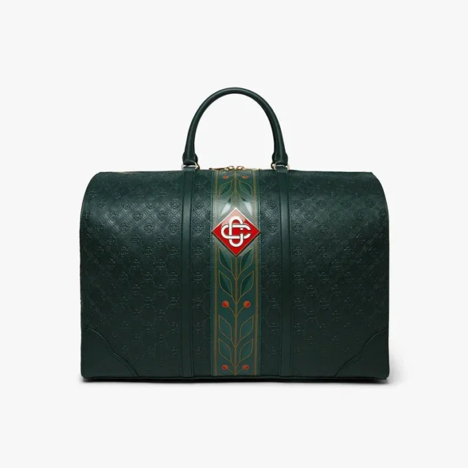 Grønn Monogram Weekender-veske