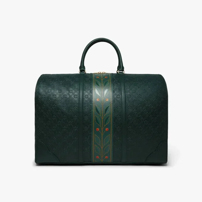 Grønn Monogram Weekender-veske