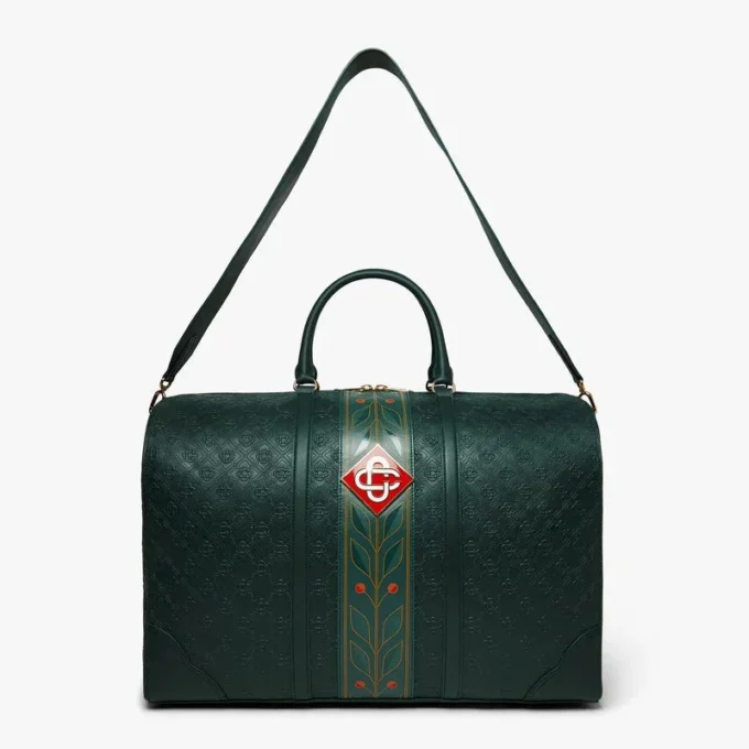 Grønn Monogram Weekender-veske