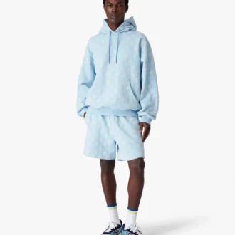 Hettegenser med applikert monogram