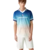 Jacquard-fotballskjorte med fargegradient