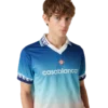 Jacquard-fotballskjorte med fargegradient