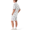 Jacquard-mønstrede treningsshorts