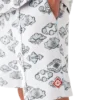 Jacquard-mønstrede treningsshorts