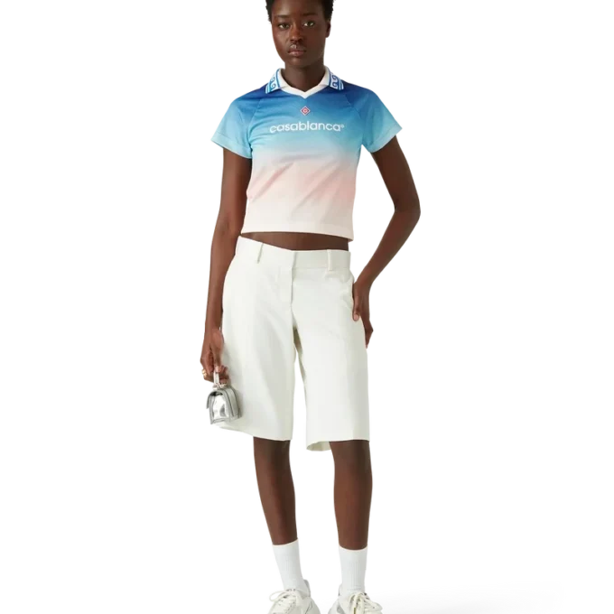 Jacquard Monogram fotballskjorte