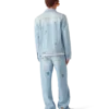 Jeans med brodert motiv
