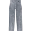 Jeans med ferskenaktig tekstur