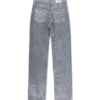 Jeans med ferskenaktig tekstur