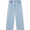 Jeans med krystallpynt