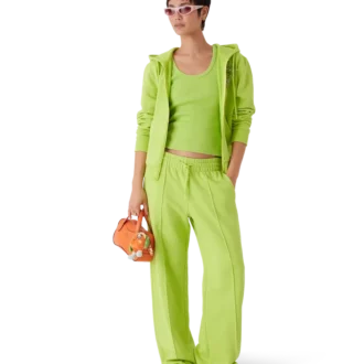 Joggebukse med åpen kant