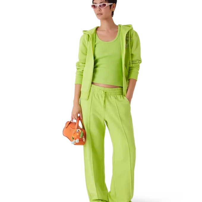 Joggebukse med åpen kant