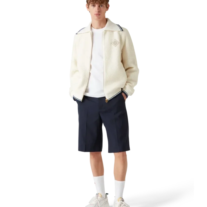 Kashmirgenser med glidelås