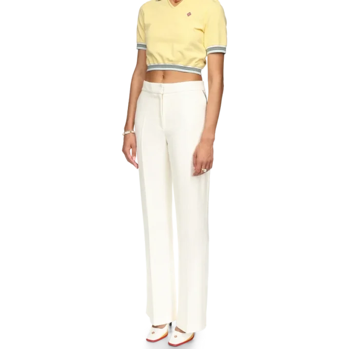 Kort piké-polo-skjorte