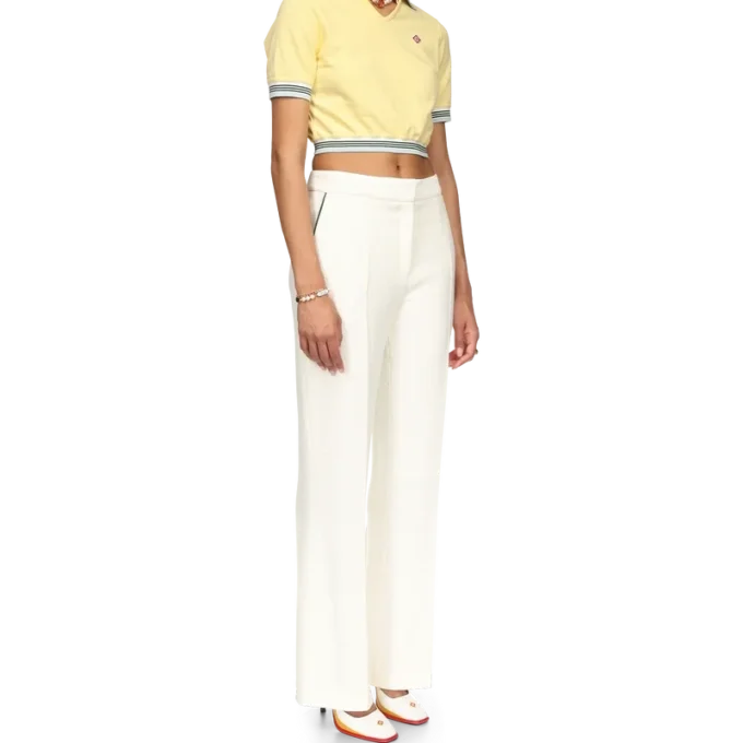 Kort piké-polo-skjorte