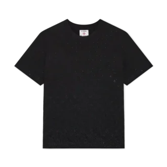 Kortærmet T-skjorte med krystallmonogramlogo