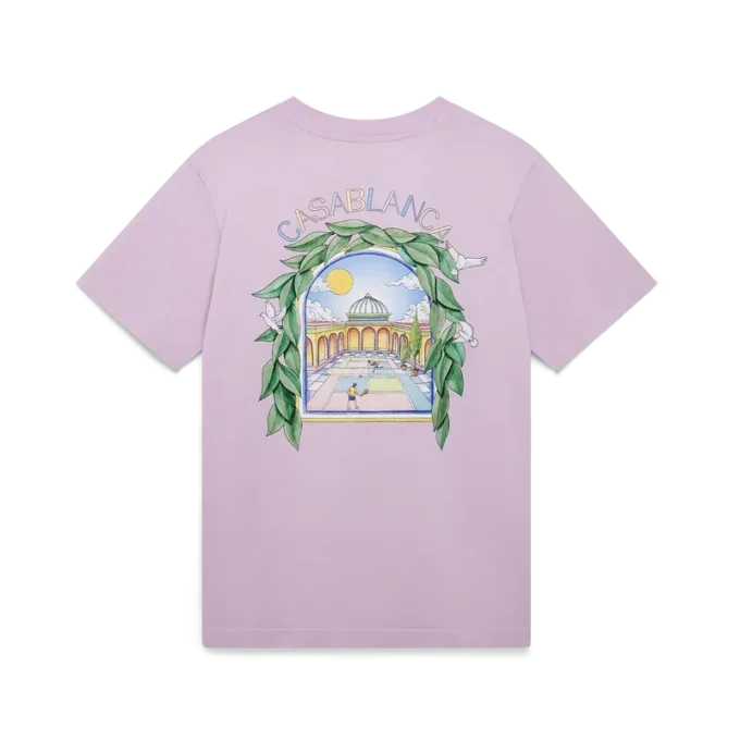 L’arche De Tennis kortærmede Shorts-T-skjorter