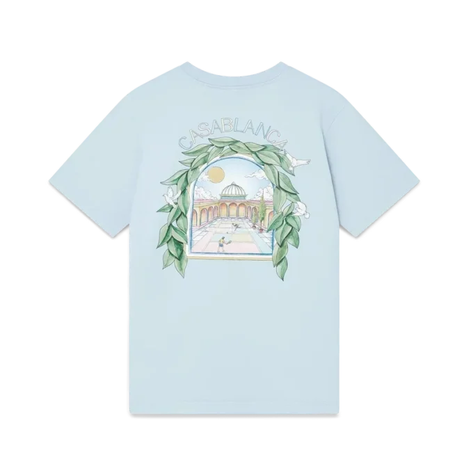 L’arche De Tennis kortærmede Shorts-T-skjorter