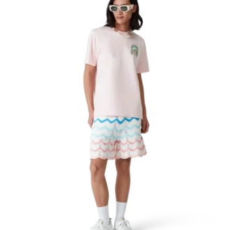 L’arche De Tennis kortærmede Shorts-T-skjorter