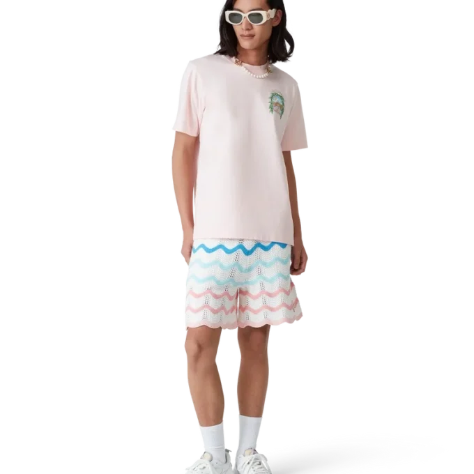 L’arche De Tennis kortærmede Shorts-T-skjorter