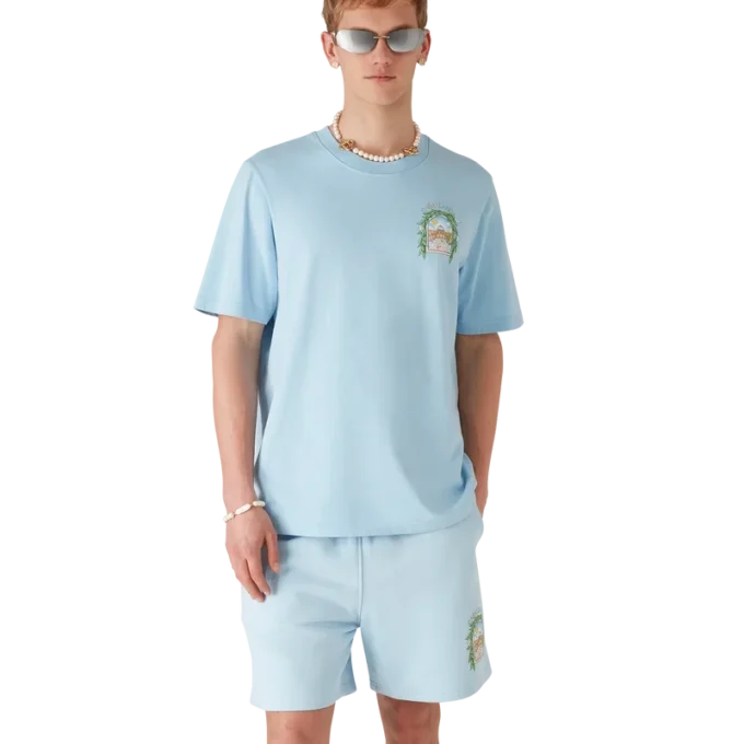 L’arche De Tennis kortærmede Shorts-T-skjorter