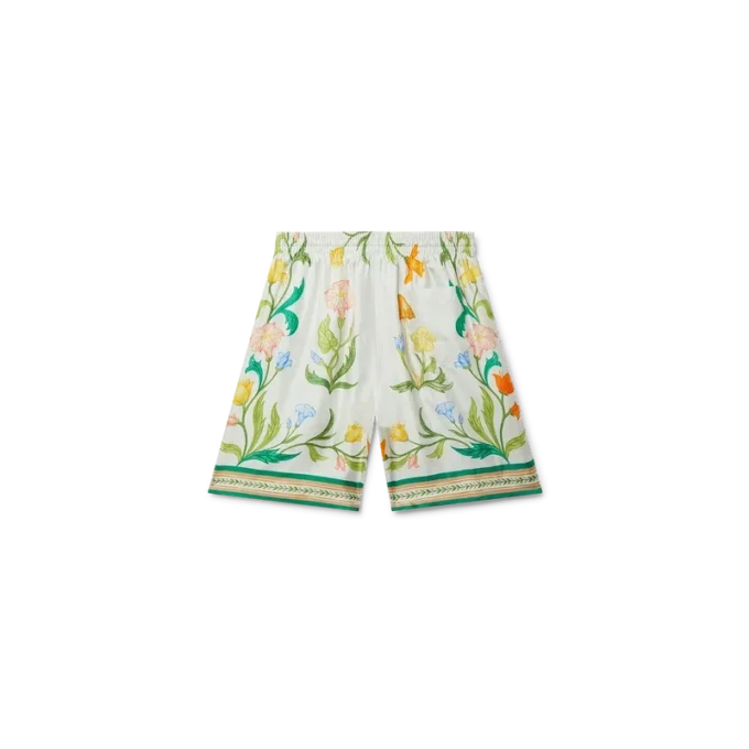 L’arche Fleurie silke-Shorts