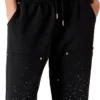 La Pramonition joggebukse med krystallpynt