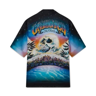 La Pramonition kortærmet silkeskjorte