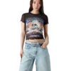 La Pramonition Mesh-T-skjorte