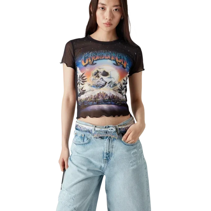 La Pramonition Mesh-T-skjorte