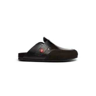 Lær-mule for utendørs bruk