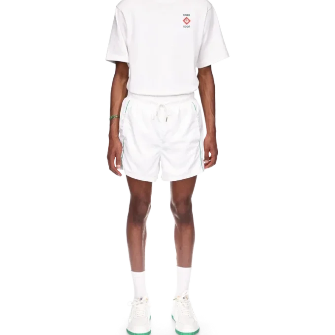 Laserdetaljerte treningsshorts