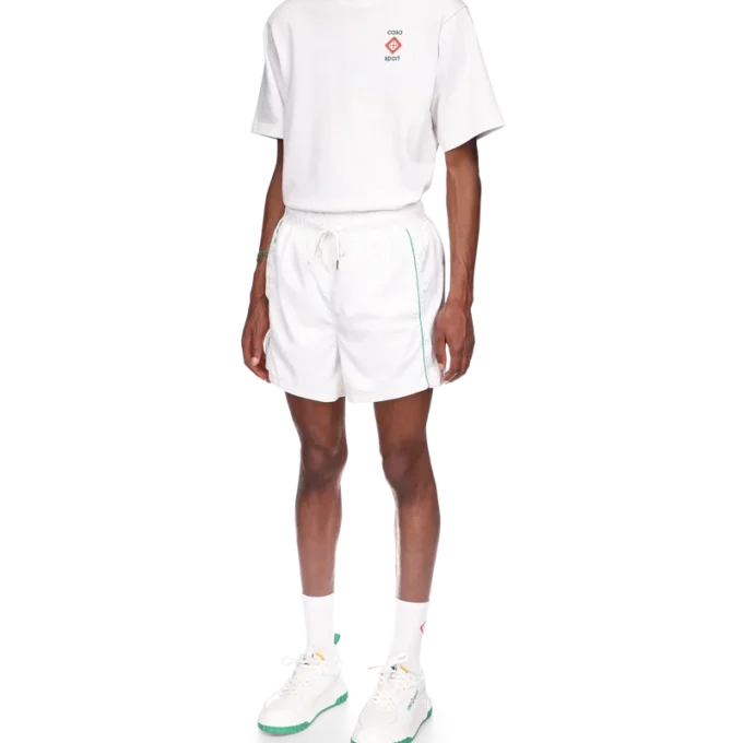 Laserdetaljerte treningsshorts