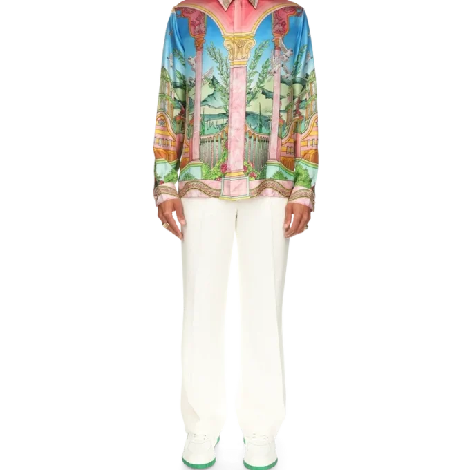 Le Jardin Ideal-skjorte
