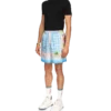Le Plongeon silk shorts