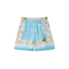 Le Plongeon silk shorts