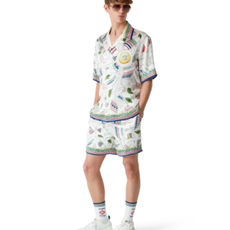 Le Vase Brise silke-Shorts