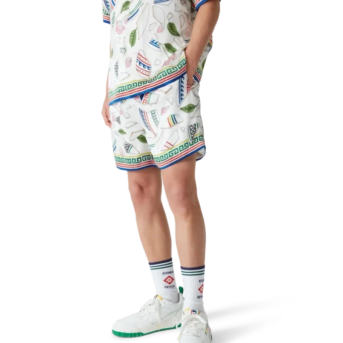 Le Vase Brise silke-Shorts