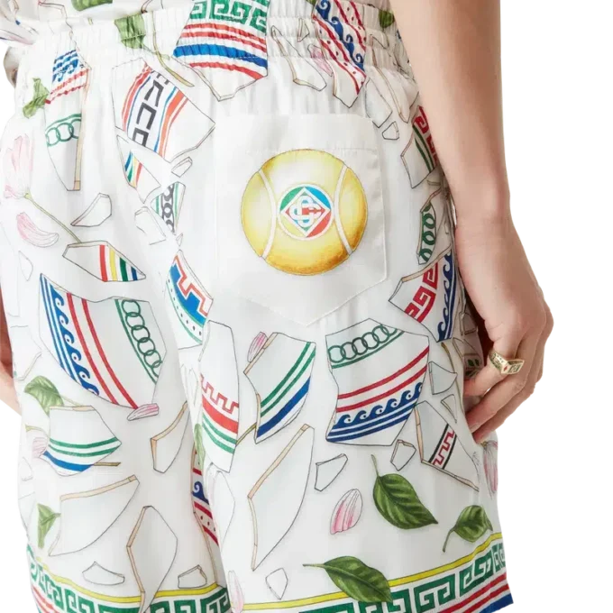 Le Vase Brise silke-Shorts